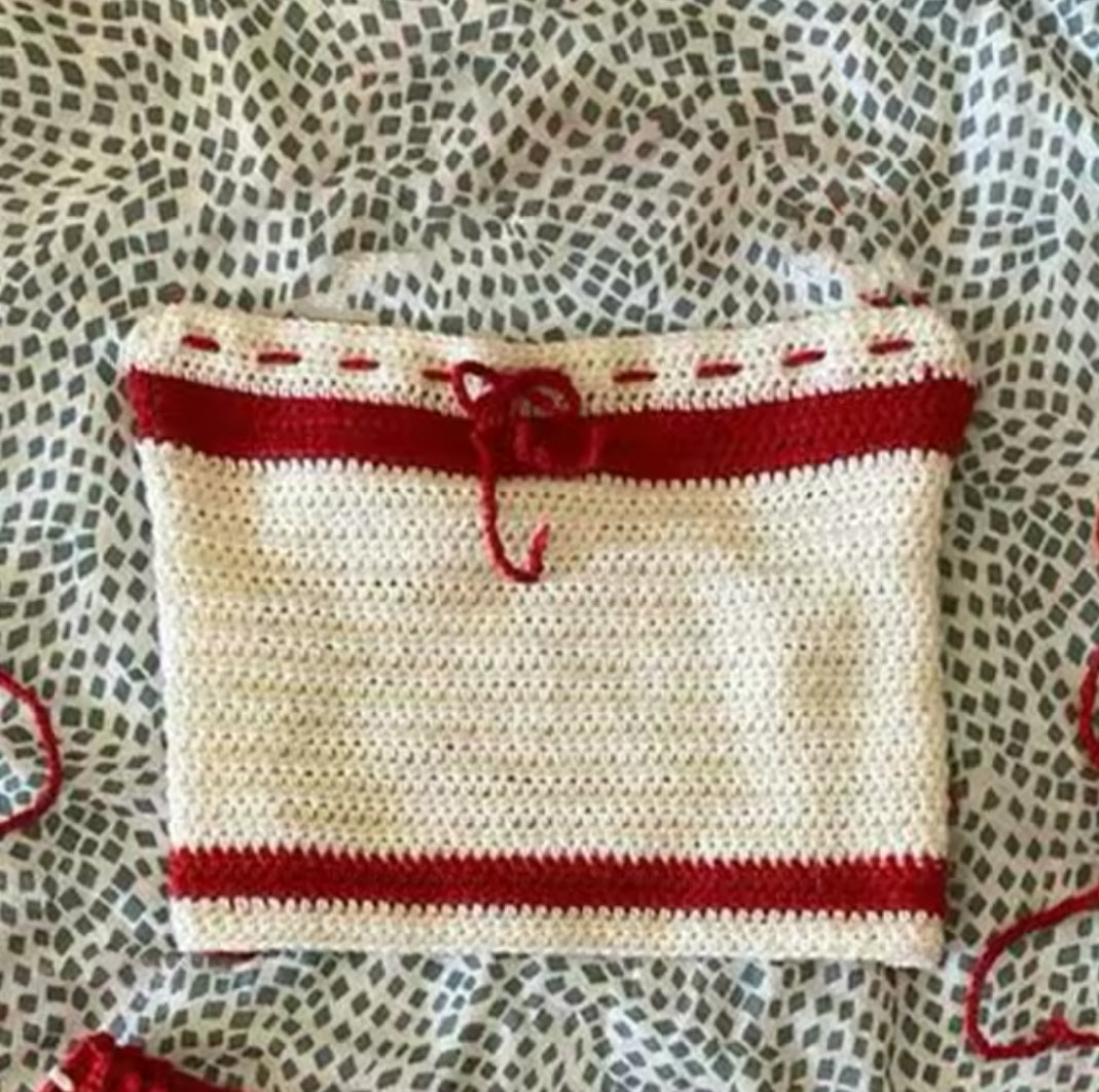 Two-Piece Crochet Set (Top)