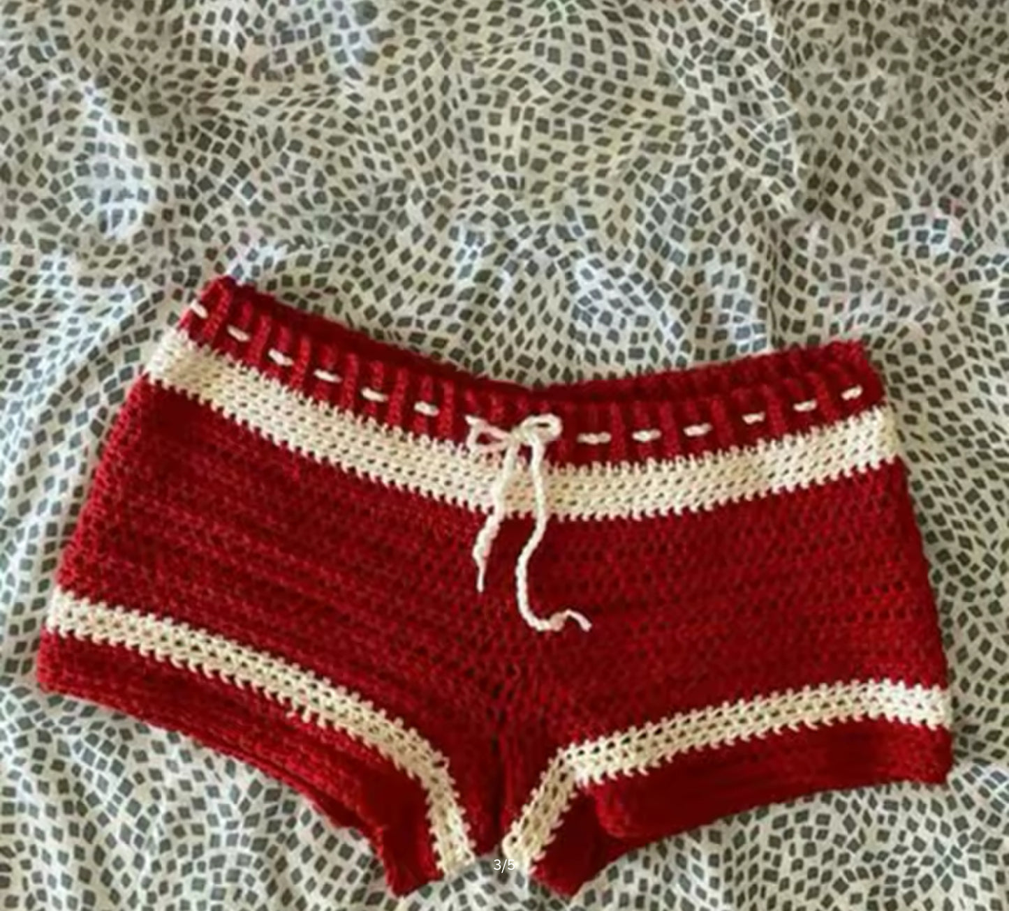 Two-Piece Crochet (Shorts)